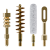4-Piece .45 Caliber Brass Cleaning Accessory Set