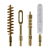 4-Piece .30 Caliber Brass Cleaning Accessory Set