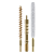 3-Piece .17 Caliber Brass Cleaning Accessory Set
